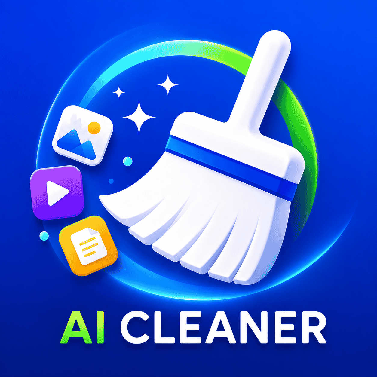 AI Cleaner App Icon